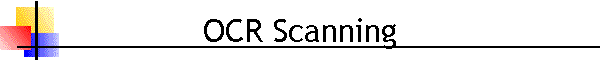 OCR Scanning